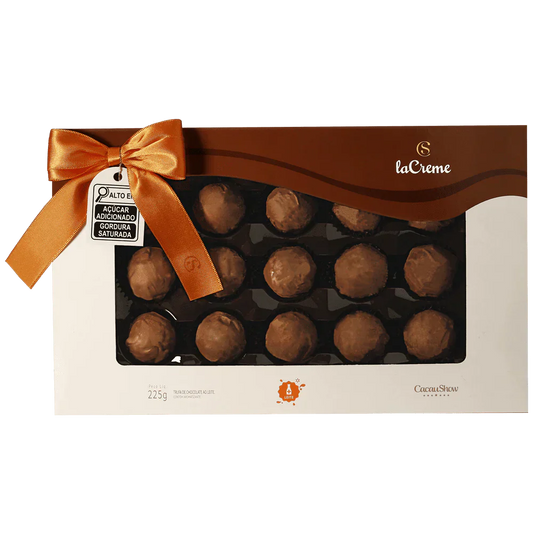 Caixa de Trufas laCreme ao Leite 225g