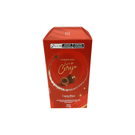 Drageados ao Leite com Licor de Cereja 200g